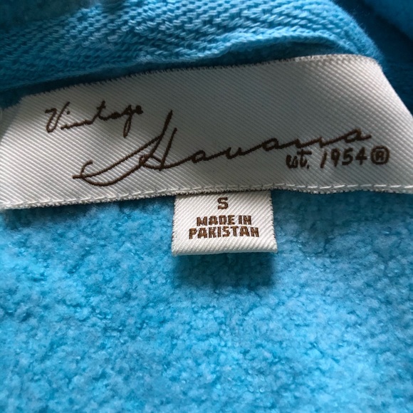 Vintage Havana Semi-Cropped Hoodie - Picture 2 of 2